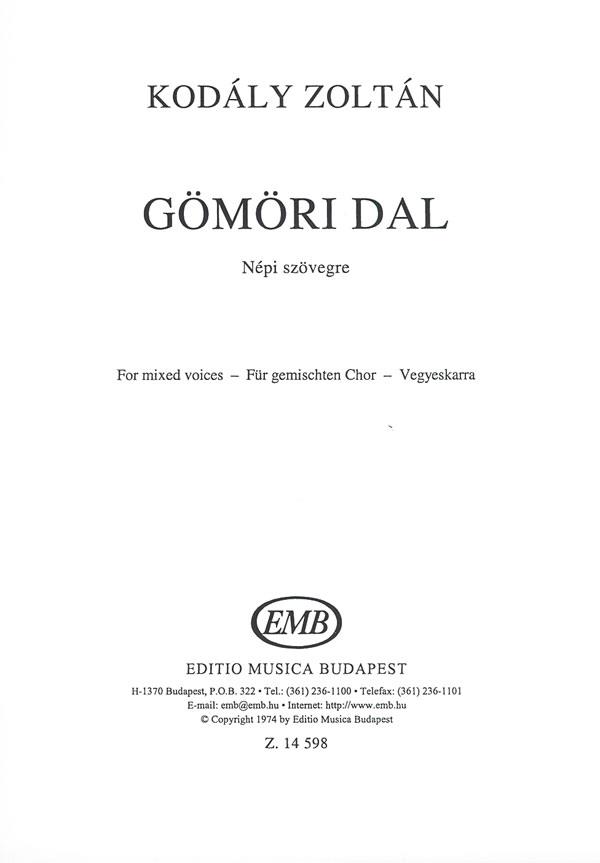 Gömöri dal népi szövegre