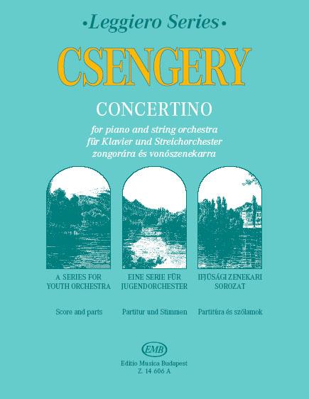 Concertino für Klavier und Streichorchester : Serie für Jugendorchester