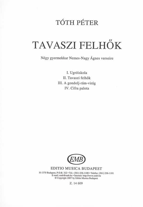 Tavaszi felhök