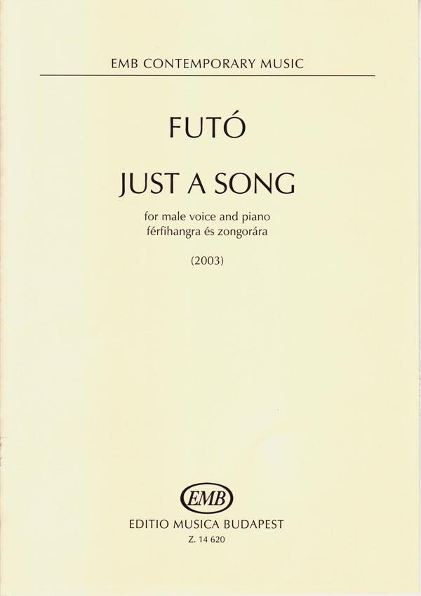 Just a song for male voice and piano