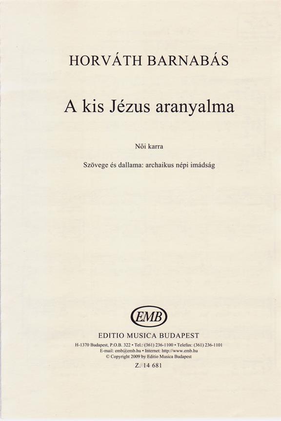 A kis Jezus aranyalma