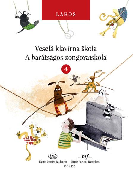 Veselá Klavírna Skola Vol 4 : (Slovak-Hungarian edition)