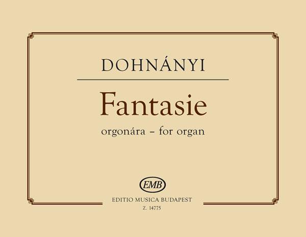 Fantasie for organ