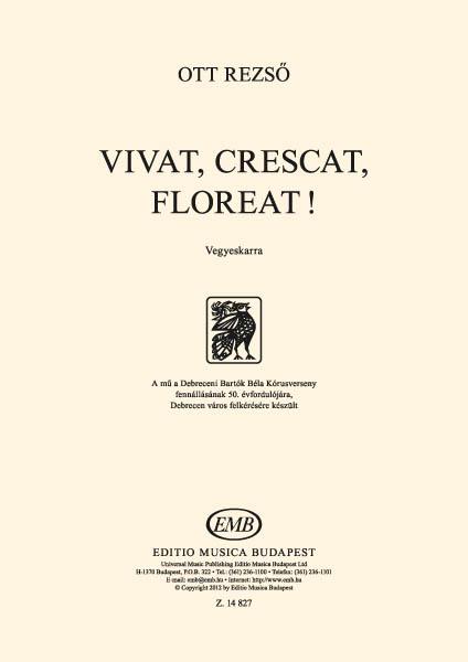 Vivat, crescat, floreat!