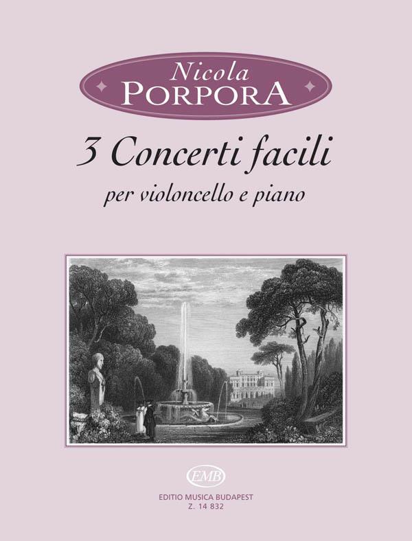 3 Concerti Facili per Violoncelle e Piano