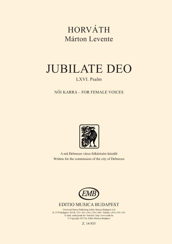 Jubilate Deo - LXVI Psalm