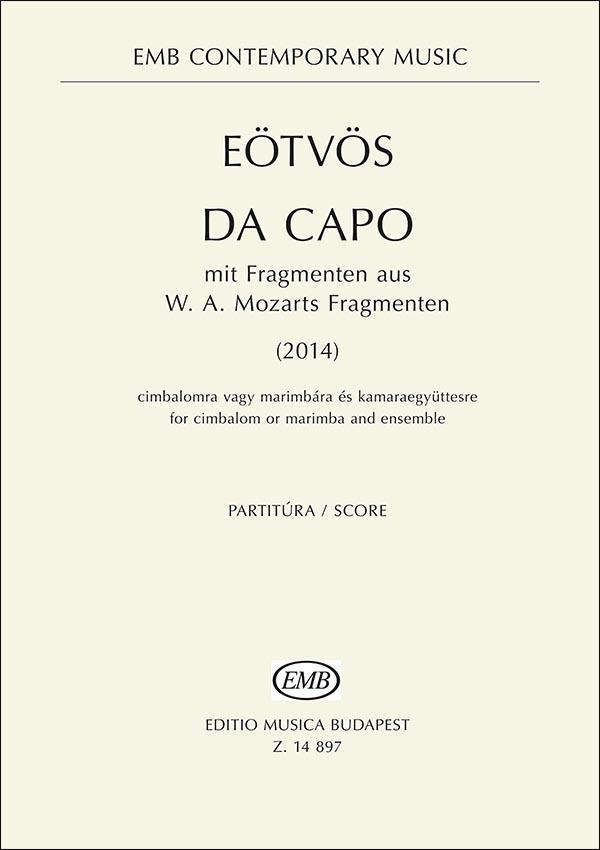 Da capo (2014) : for cimbalom or marimba and ensemble