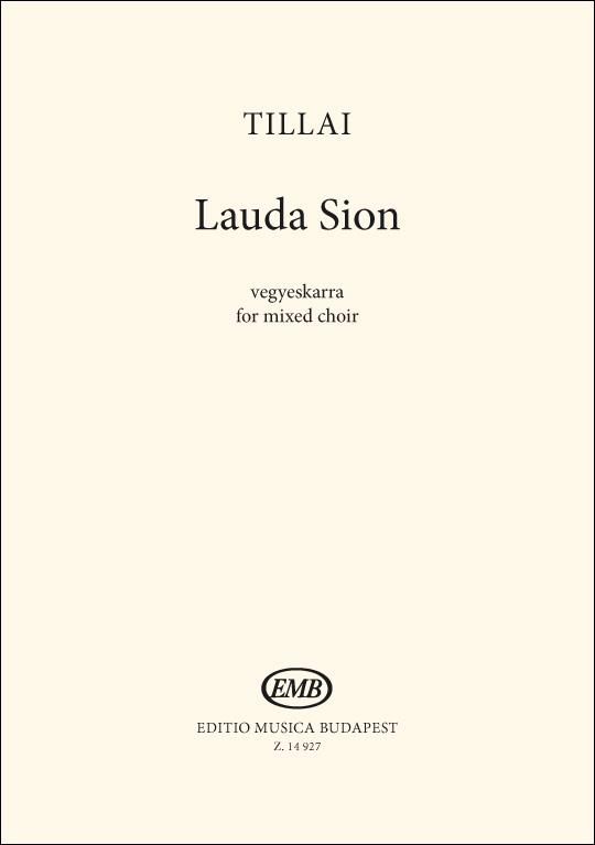 Lauda Sion : for mixed choir