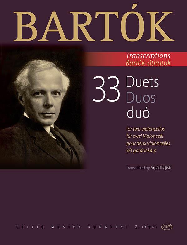 33 Duets for two violoncellos : From the 44 violin duets