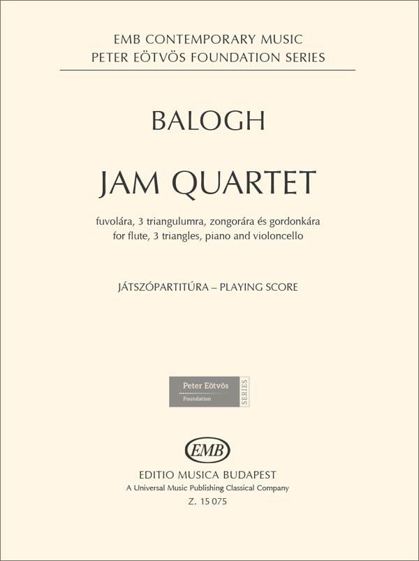 Jam Quartet : for Flute, 3 Triangles, piano and Cello
