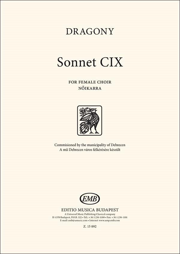 Sonnet CIX : for female choir