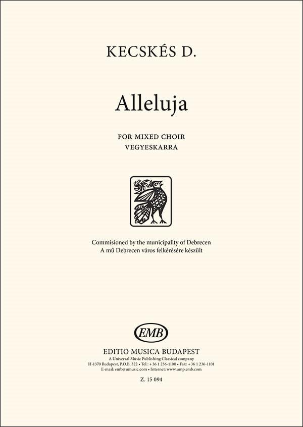 Alleluja : for mixed choir