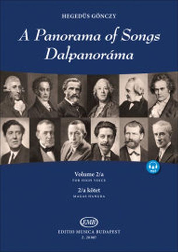 A Panorama of Songs 2A : Easy songs from four centuries in six languages for high voice
