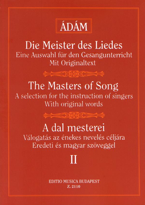 Die Meister des Liedes II Werke für alle Stimmgat : Werke für alle Stimmgattungen alter englischer Meister