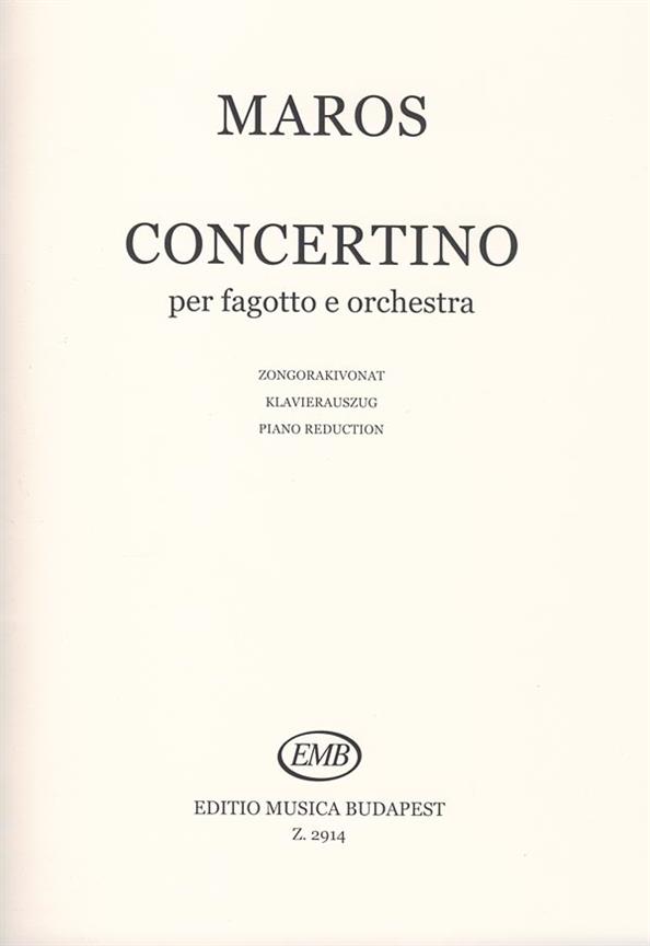 Concertino fagottra és zenekarra