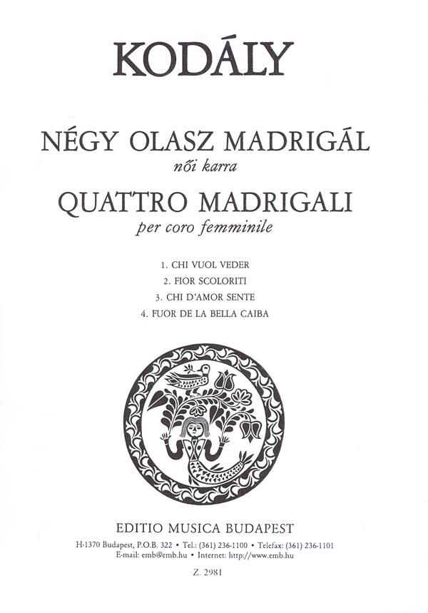 Quattro Madrigali