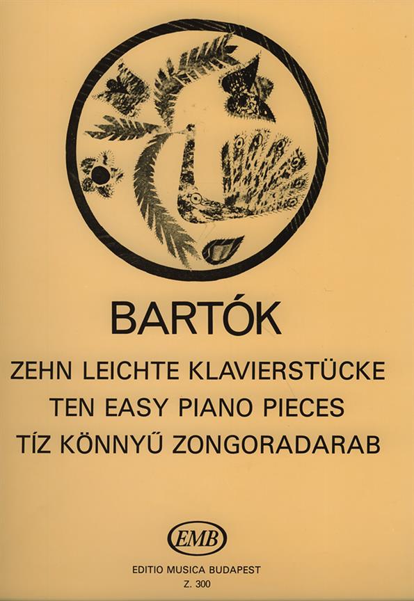 Zehn leichte Klavierstücke