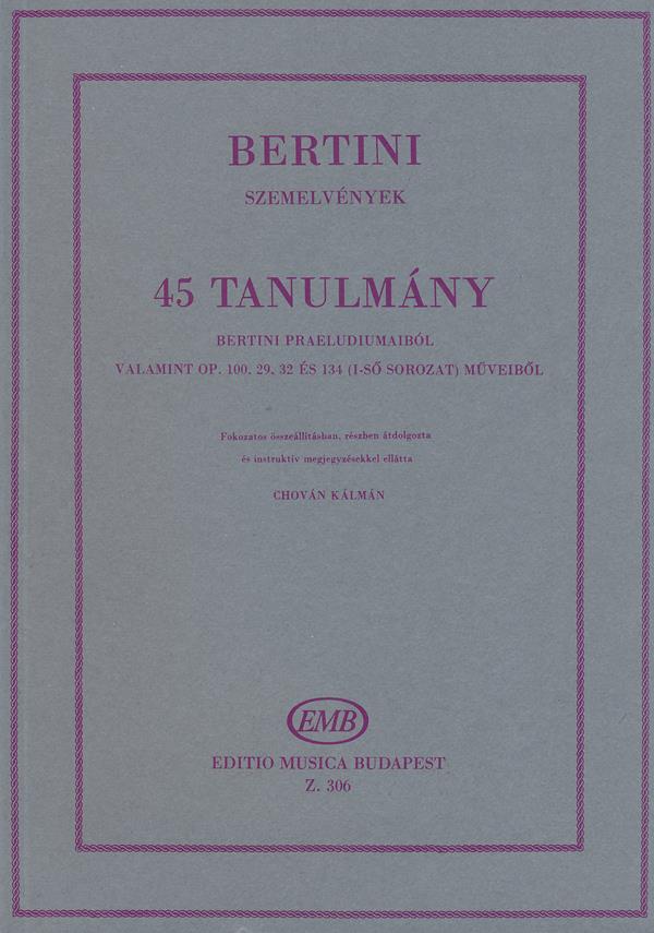 45 Etüden