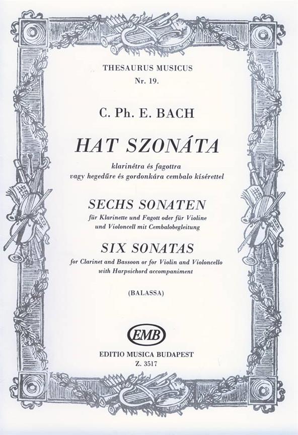 6 Sonaten