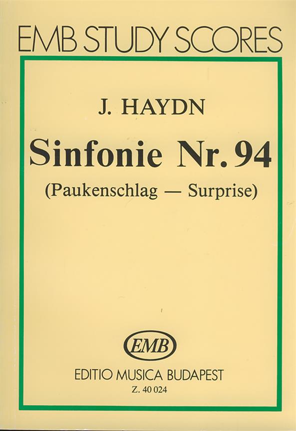 Sinfonie Nr. 94 (G-Dur) Paukenschlag : Paukenschlag'