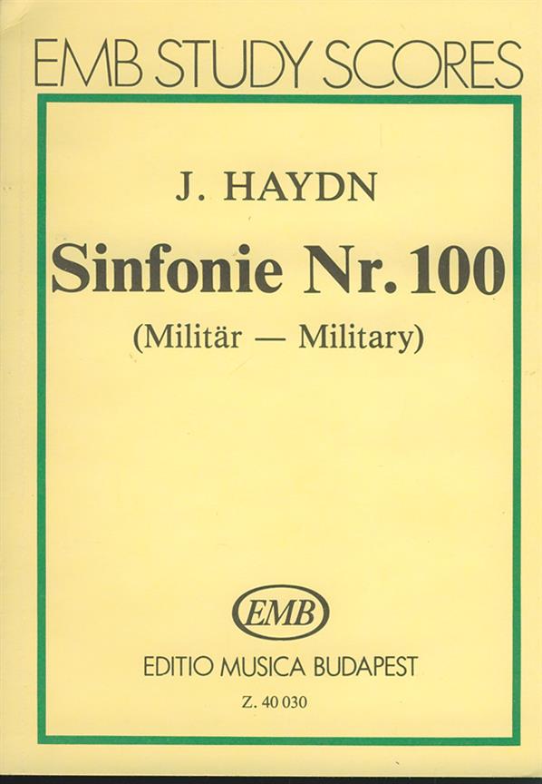 Sinfonie Nr. 100 (G-Dur) Militär : Militär'