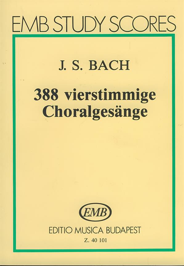 388 vierstimmige Choräle