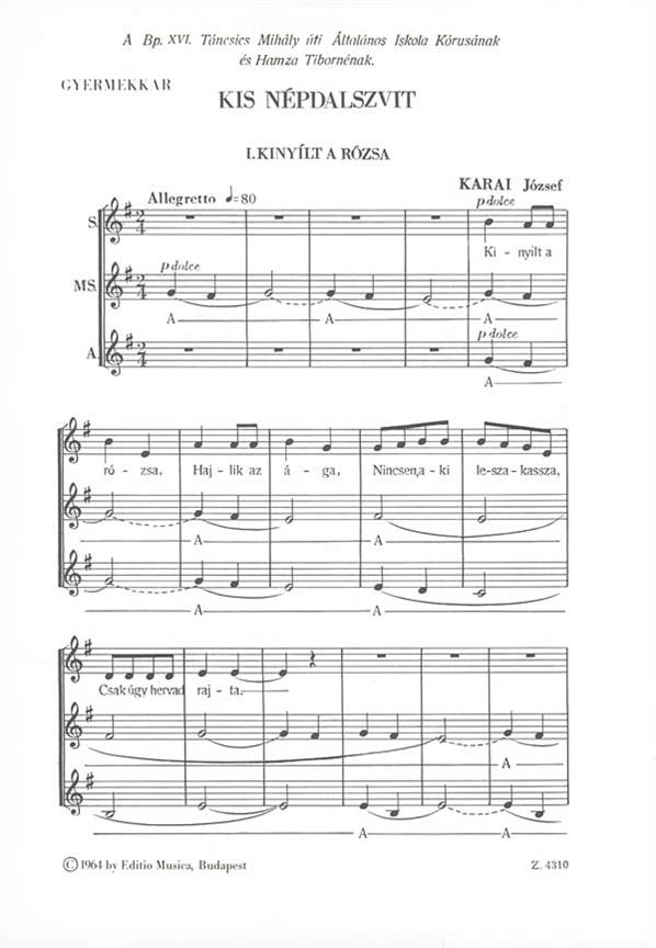 Small Folksong Suite