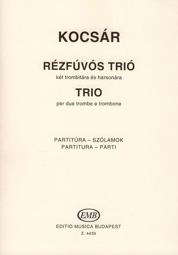 Trio für 2 Trompeten und Posaune : für 2 Trompeten und Posaune