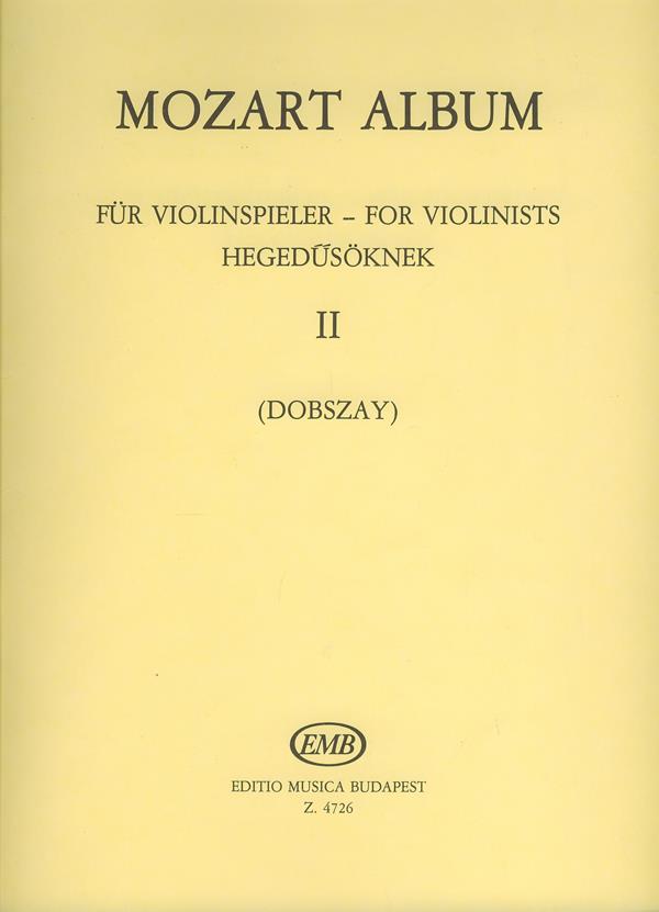 Album für Violinspieler II Duos : Duos