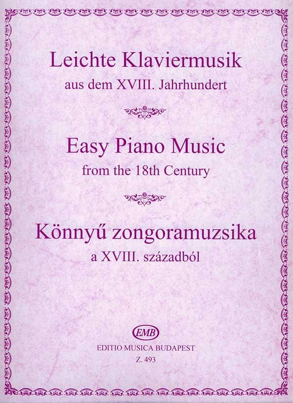 Leichte Klaviermusik aus dem 18. Jahrhundert
