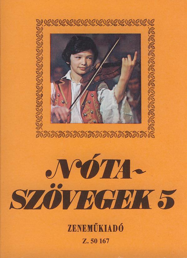 Nótaszövegek V5