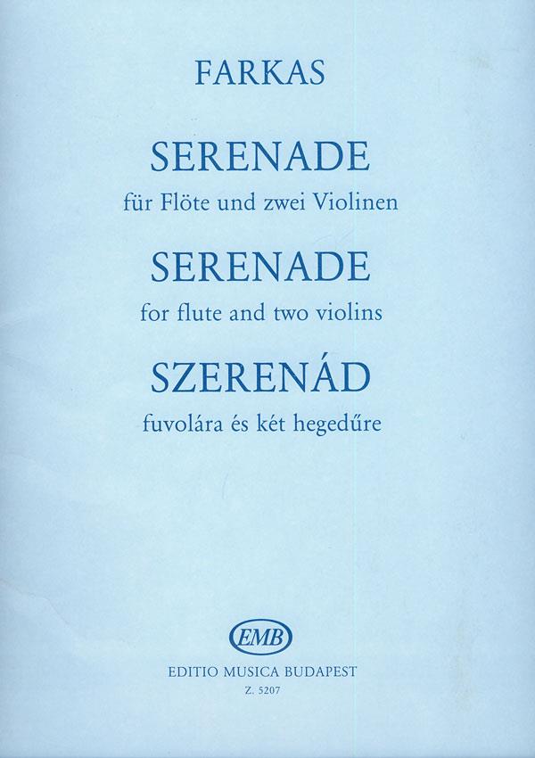 Serenade : für Flöte und zwei Violinen