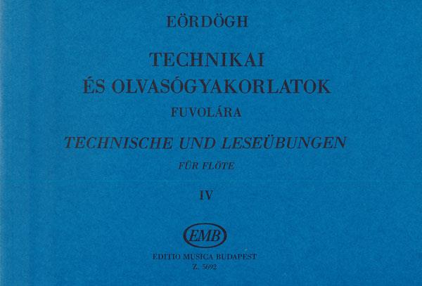 Mittelschwere technische- und Leseübungen IV
