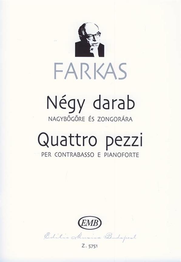 Quattro pezzi per contrabasso e pianoforte