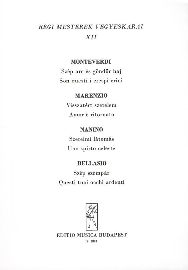 Regi mesterek vegyeskarai XII