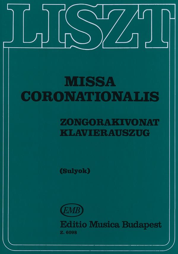 Missa Coronationalis (Krönungsmesse) Für Soli, G : Piano Reduction