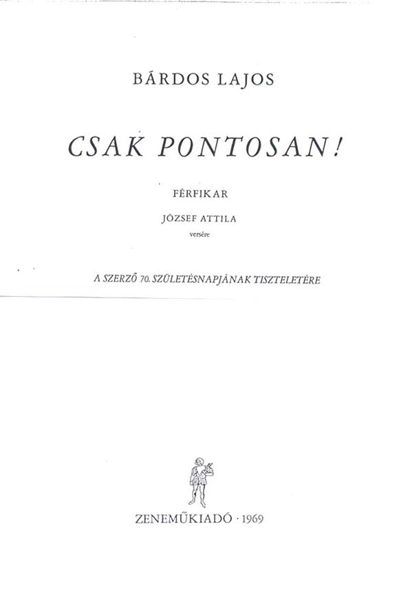 Csak Pontosan!