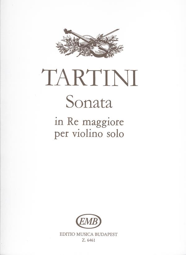 Sonate in re maggiore per violino solo : per violino solo