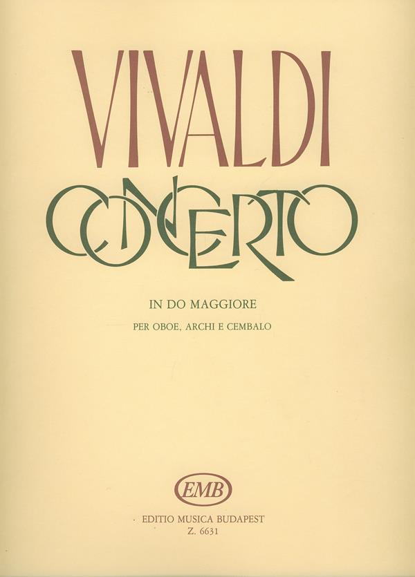 Concerto in do maggiore per oboe e pianoforte, R