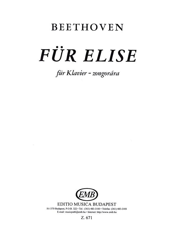 Für Elise