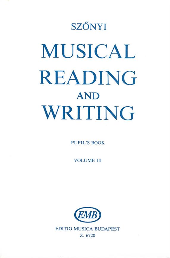 Musical Reading and Writing
