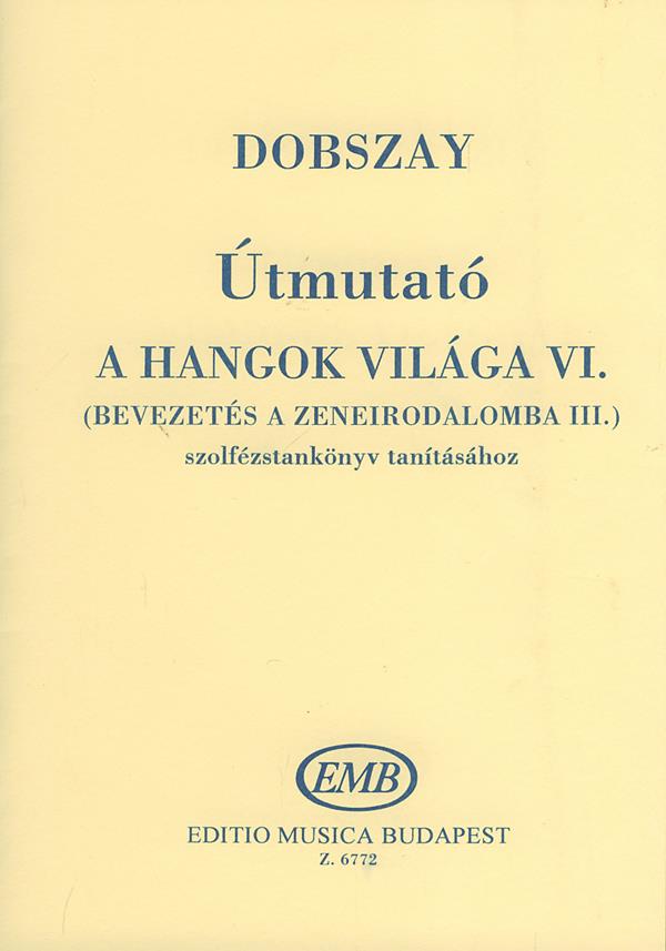 Útmutató a Hangok világa tanításához V6