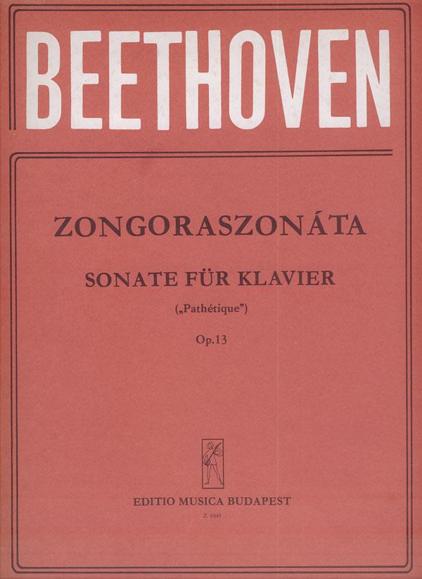 Klaviersonaten in Einzelausgaben op.13 op. 13 c-M : op. 13 c-Moll, Pathétique'