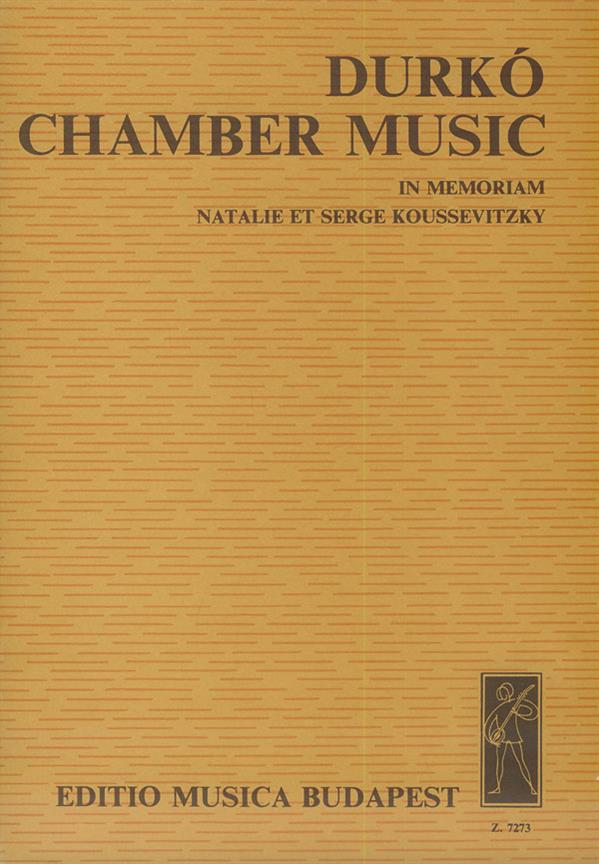 Chamber Music in Memoriam Natalie und Serge Kous : in Memoriam Natalie und Serge Koussevitzky