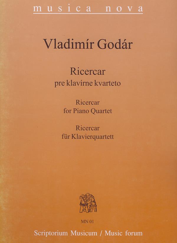 Ricercar MN01 für Klavierquartett : für Klavierquartett