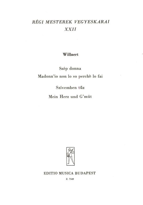 Old Masters' Mixed Choruses V22