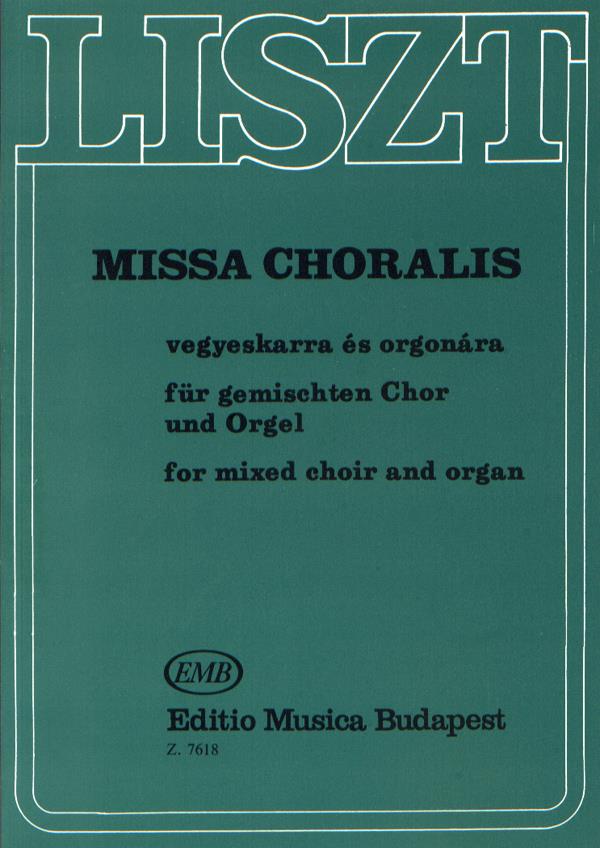 Missa choralis für gem. Chor und Orgel : für gem. Chor und Orgel