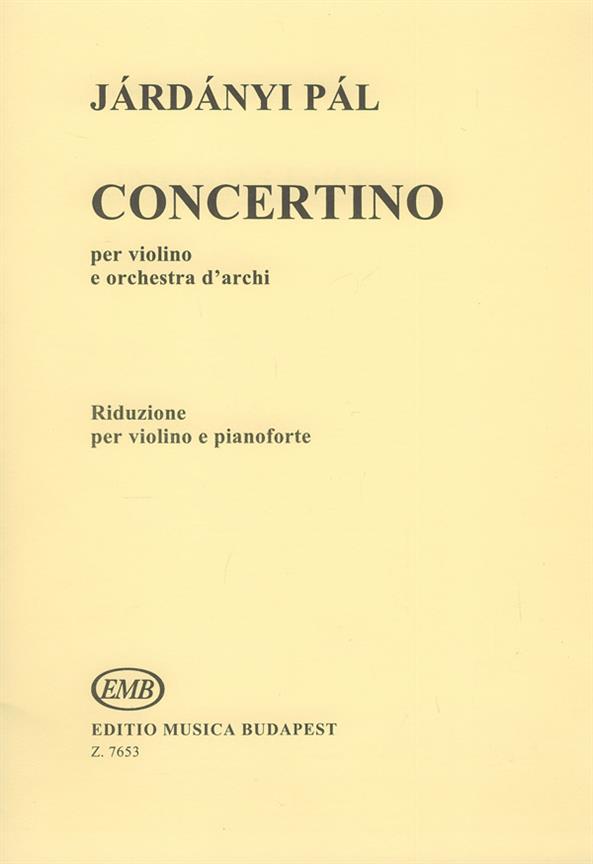 Concertino für Violine und Streichorchester : für Violine und Streichorchester