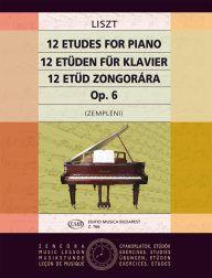 12 Etüden op.6 (ex op.1) für Klavier : für Klavier