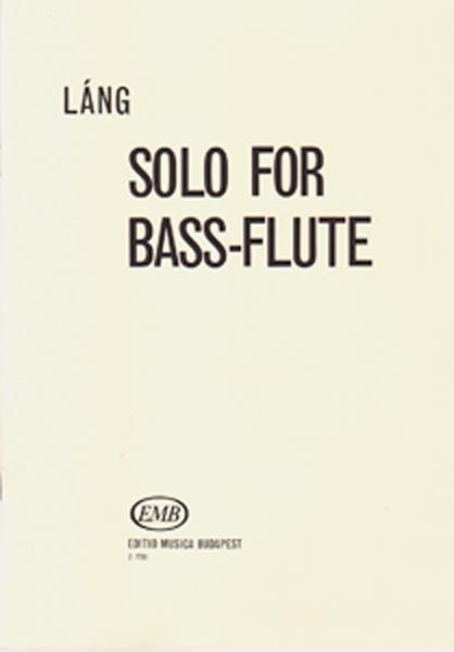Solo : Für Bass-Flöte